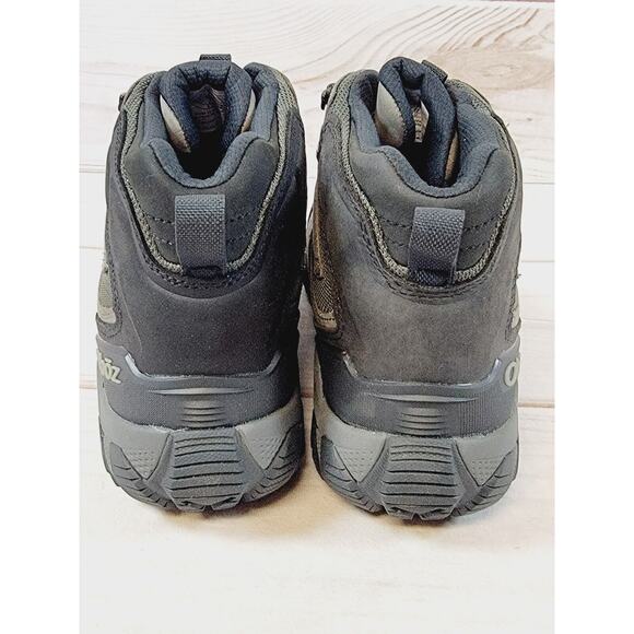 Oboz Sawtooth X Mid B-Dry Waterproof Men's Hiking Boots Size 7.5 Charcoal NEW - Picture 7 of 16